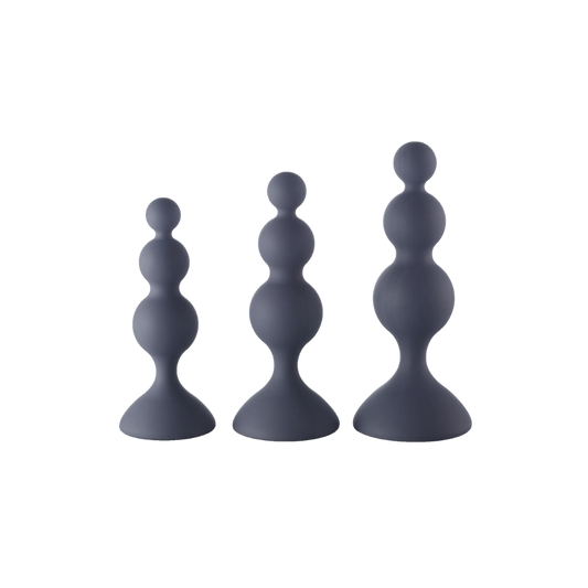 Silicone Beaded Anal Trainer Kit