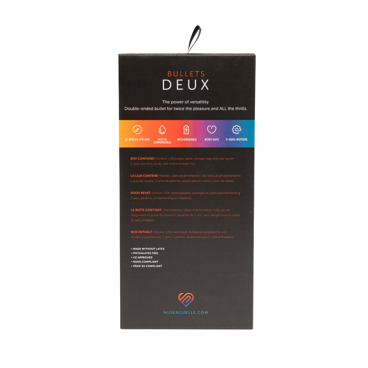 Deux Double Ended Bullet