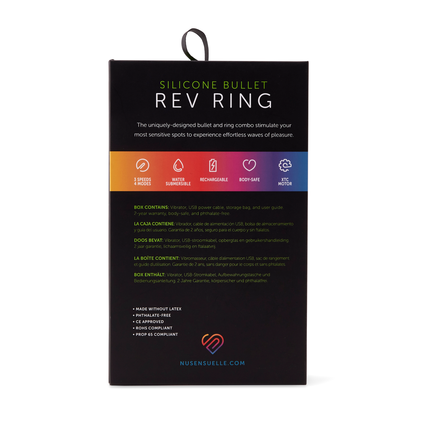 Rev Silicone Bullet Ring
