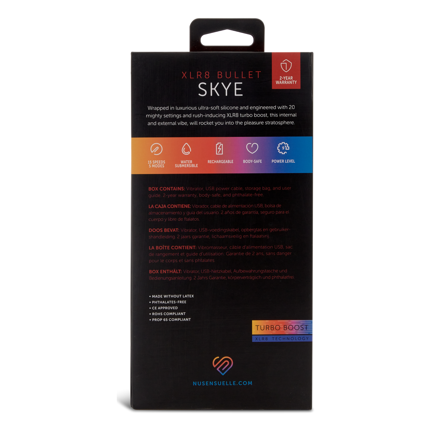 Skye Liquid Silicone Bullet XLR8