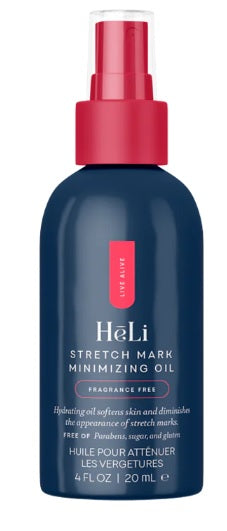 Stretch Mark Minimizing Oil